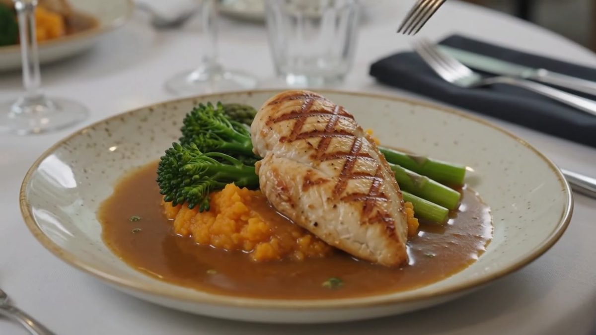Lunch, cooked here